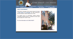 Desktop Screenshot of miamispanishclasses.com